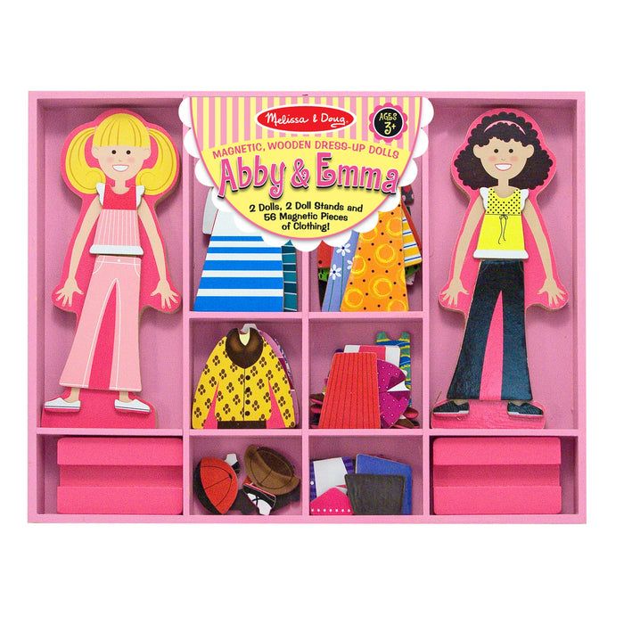 Abby & Emma Magnetic Pretend Play V6