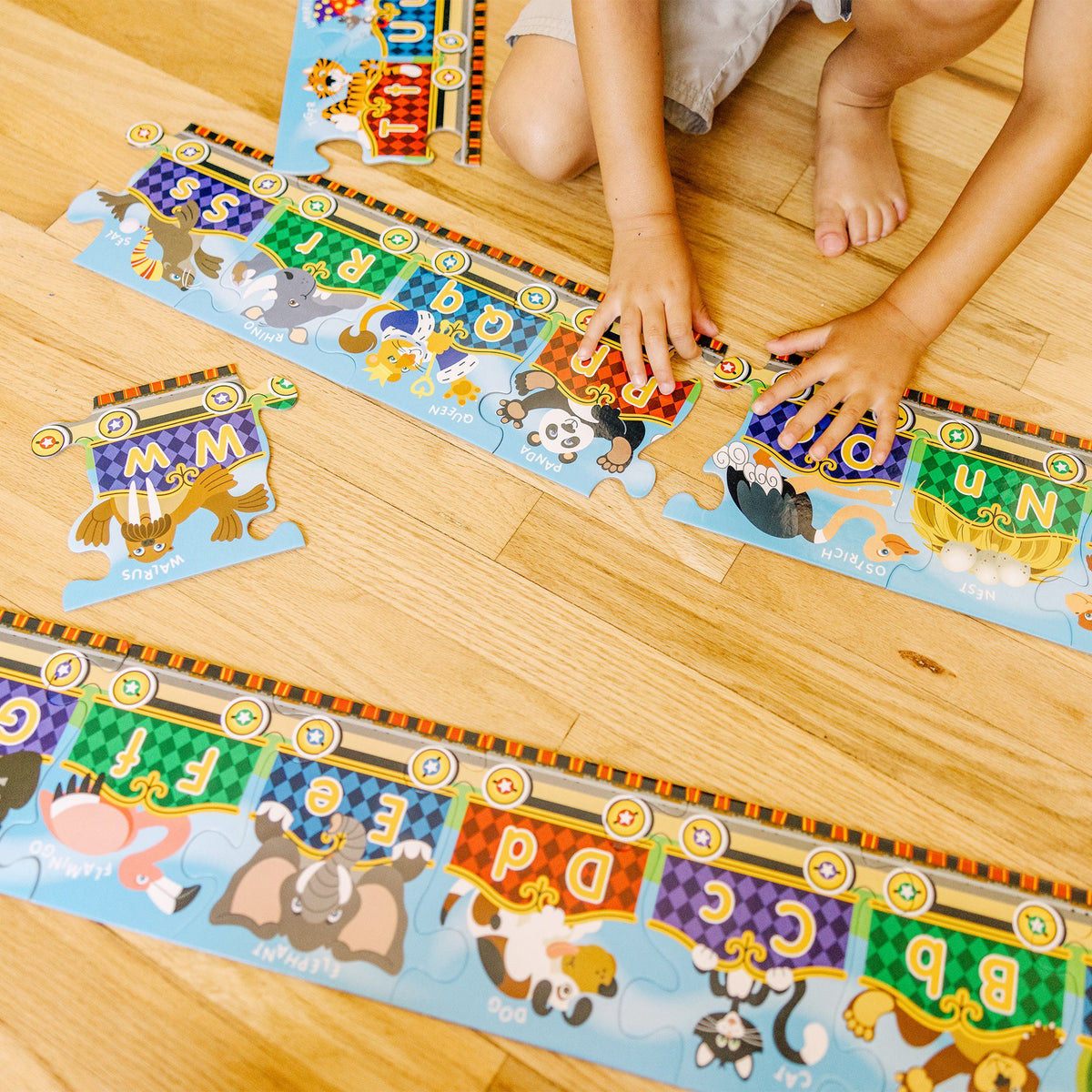 Alphabet Express Floor Puzzle - 27 Pieces B0