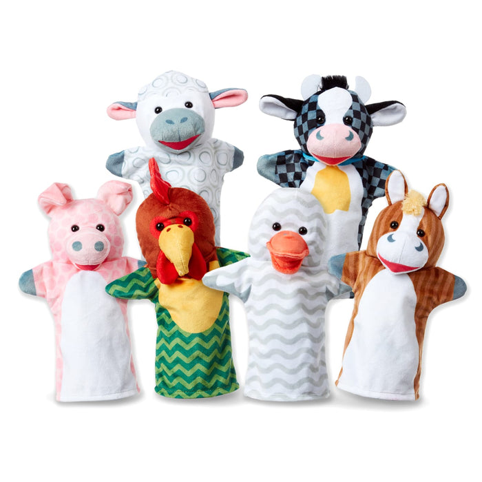 Barn Buddies Hand Puppets (6 Pc) J3