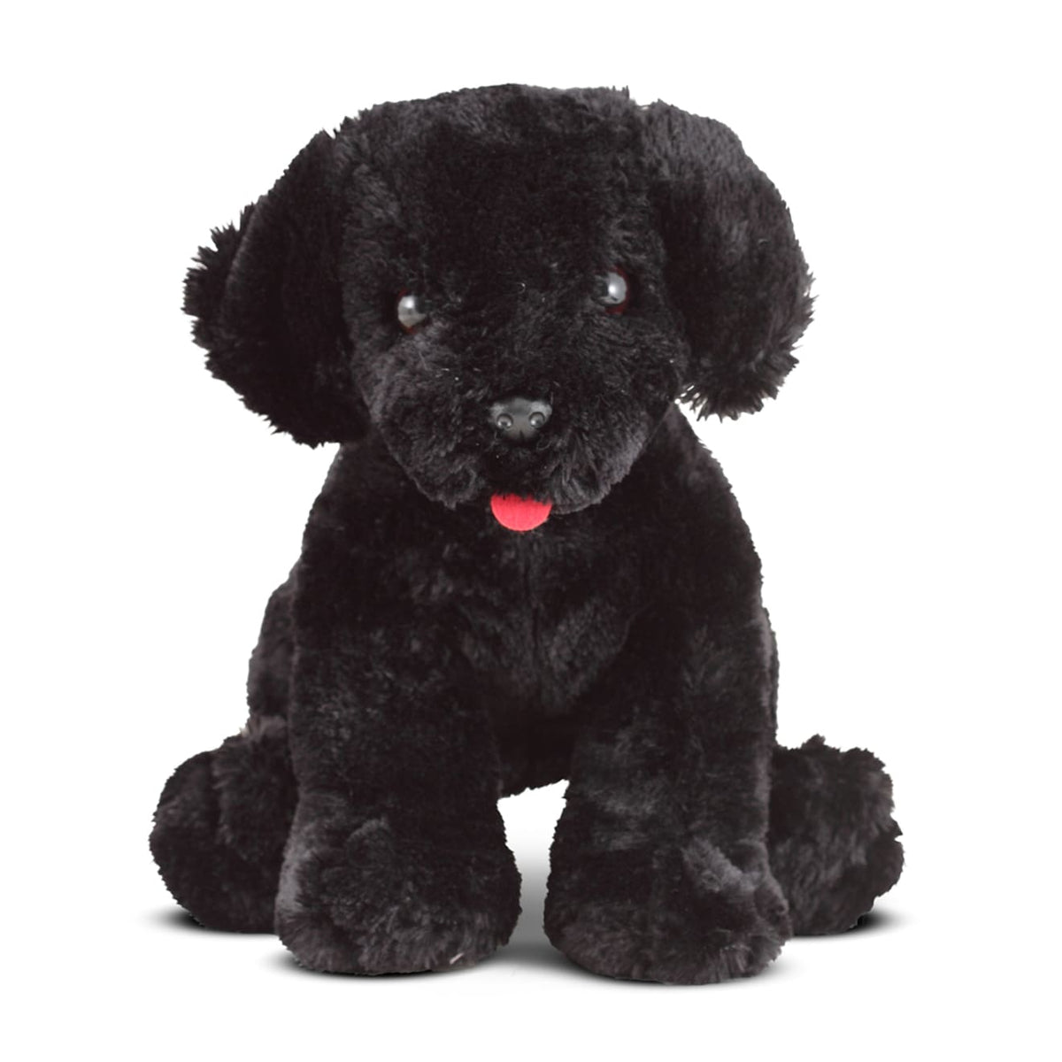 Benson Black Lab Puppy Dog Stuffed Animal P9