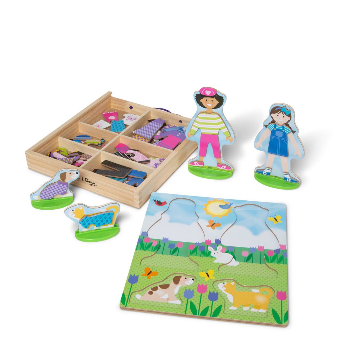 Best Friends Magnetic Dress-Up Play Set S2