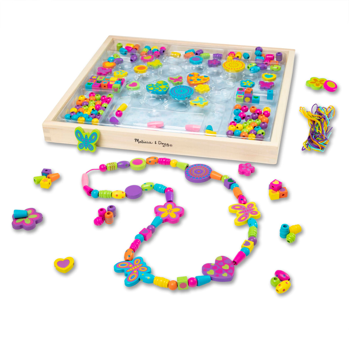 Created by Me! Bead Bouquet Wooden Bead Kit G7