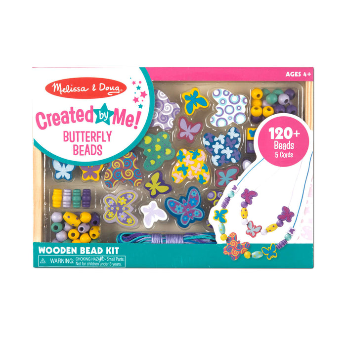 Created by Me! Butterfly Beads Wooden Bead Kit R1