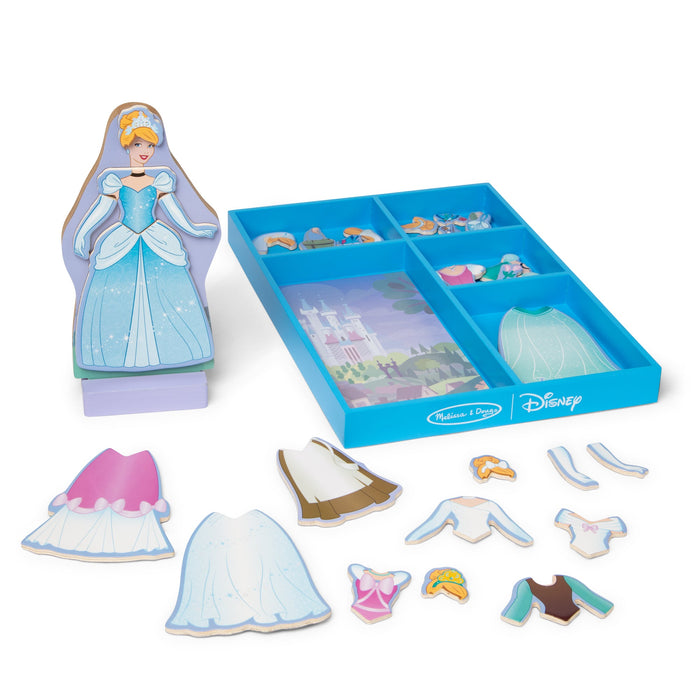 Disney Cinderella Wooden Magnetic Dress-Up B3