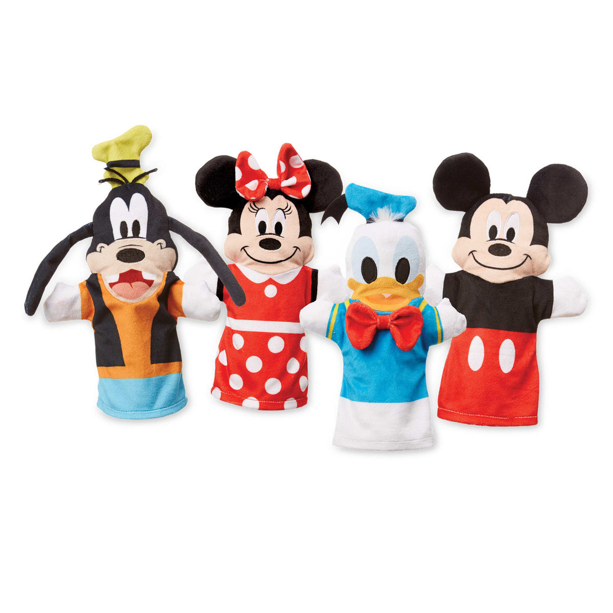 Disney Mickey Mouse & Friends Soft & Cuddly Hand Puppets C0