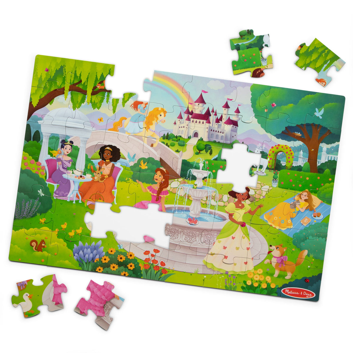 Fairy Tale Castle Floor Puzzle - 48 Pieces W7