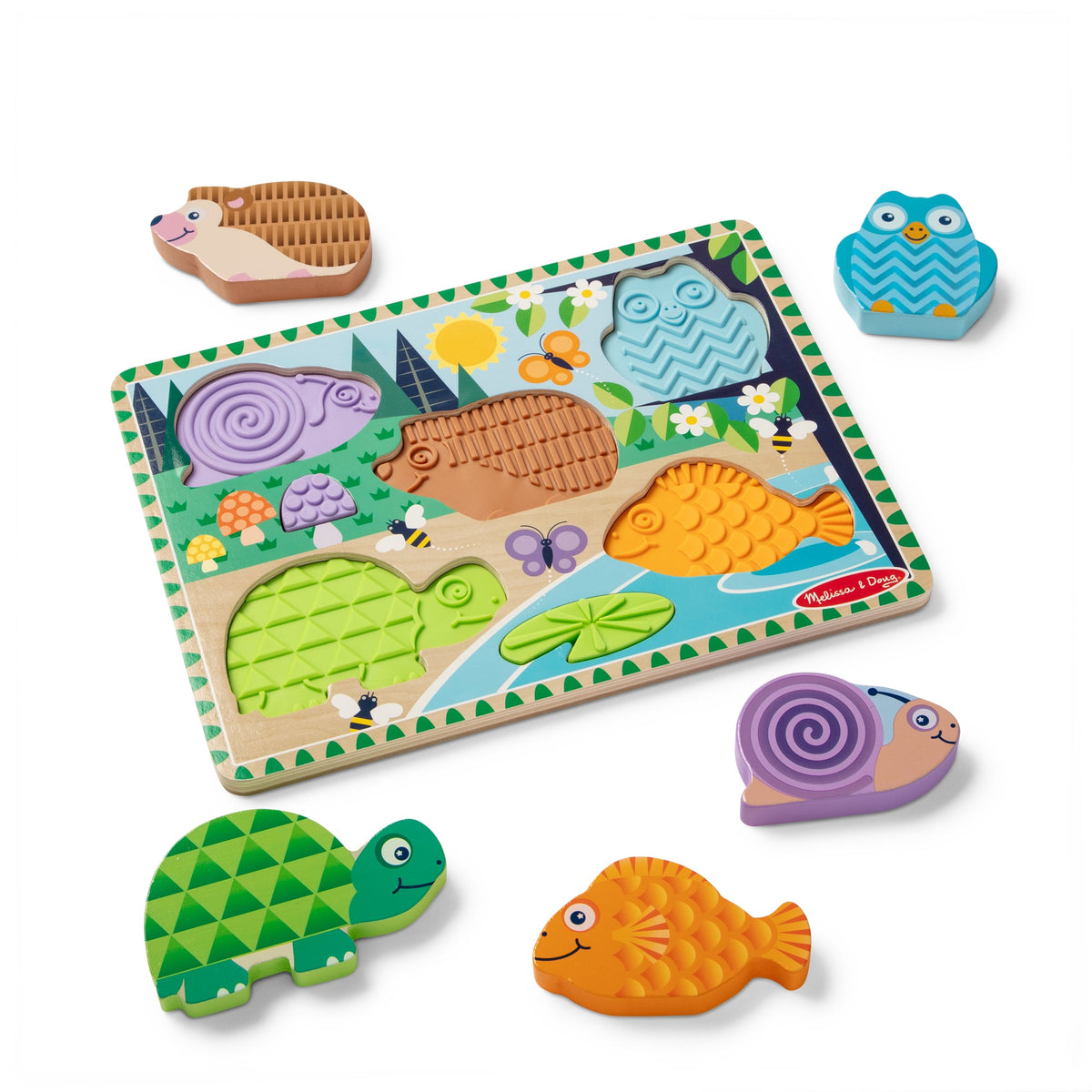 Forest Friends Touch & Feel Puzzle Y9