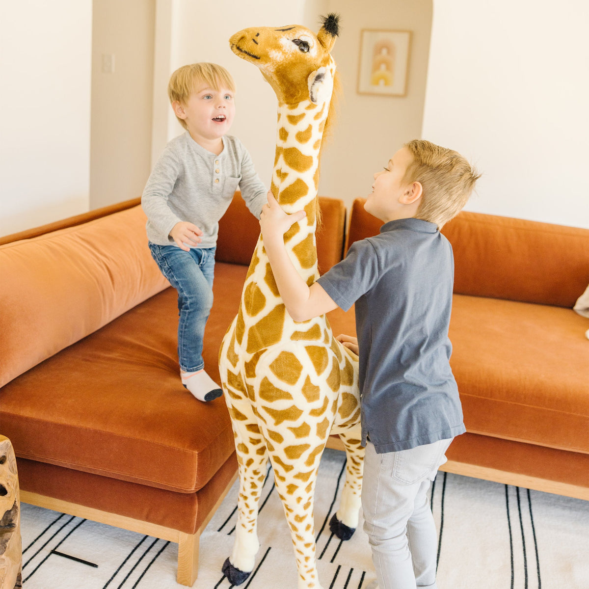 Giraffe Lifelike Plush Stuffed Animal S1