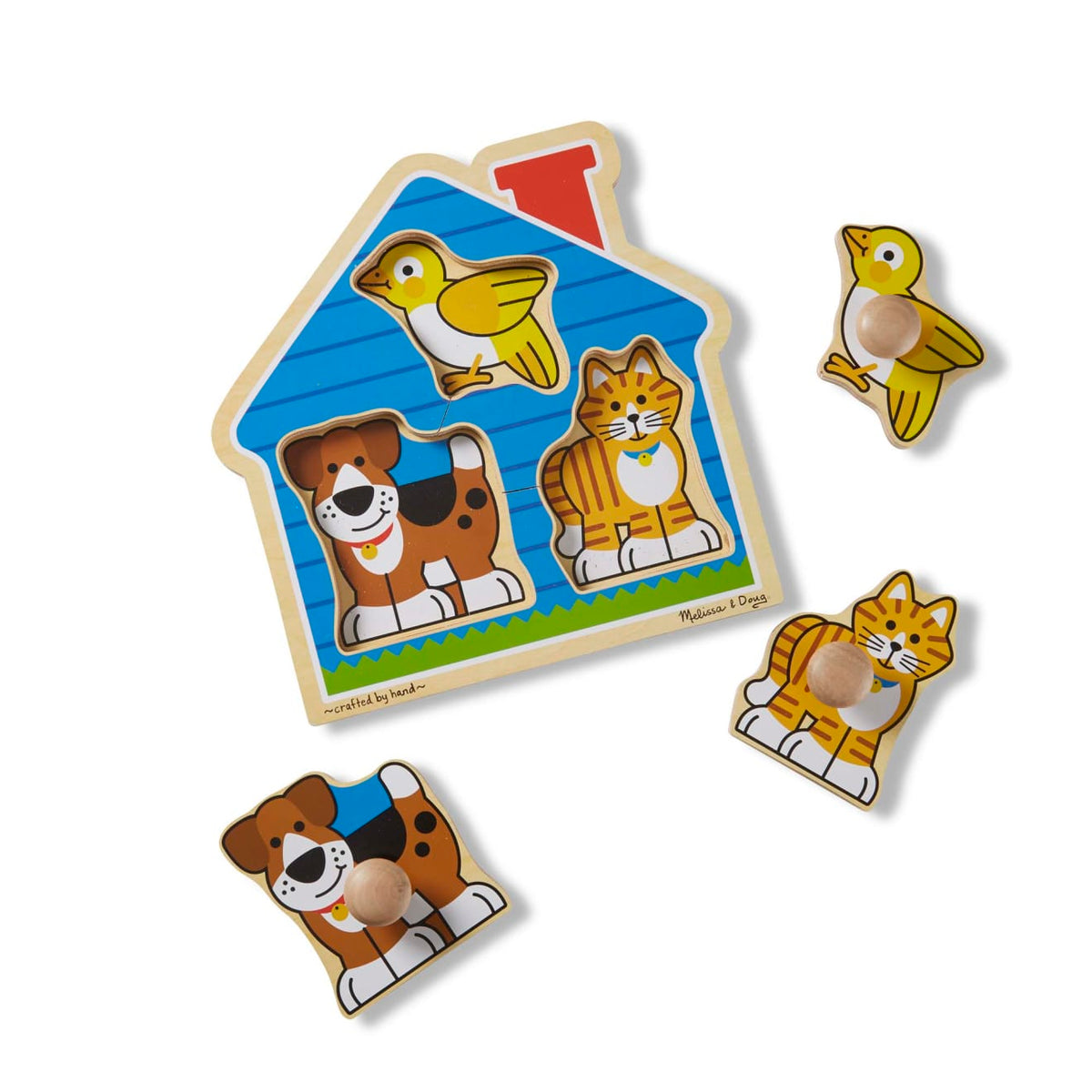 House Pets Jumbo Knob Puzzle - 3 Pieces L4
