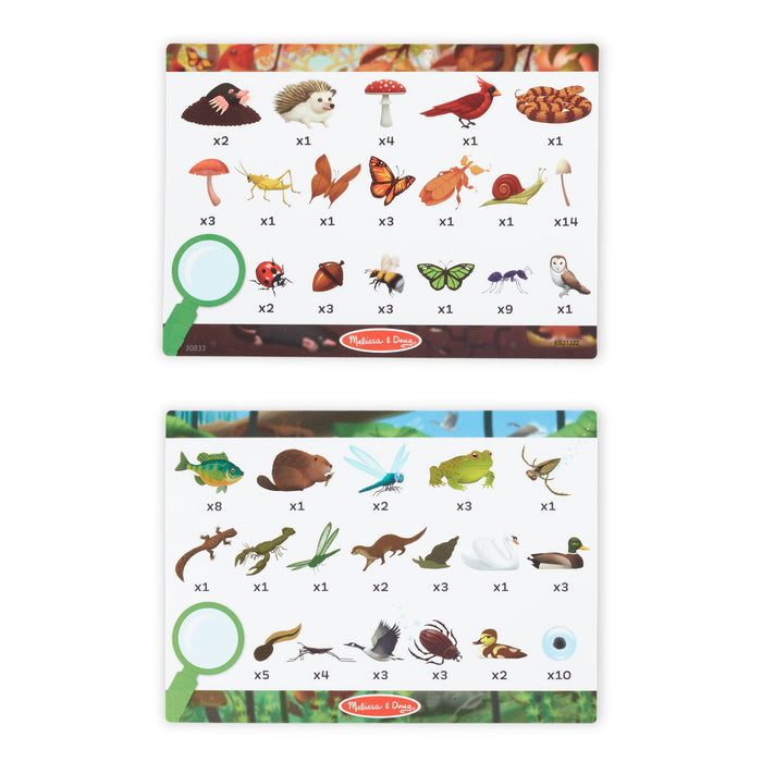 Let's Explore Double-Sided Seek & Find Puzzle K7
