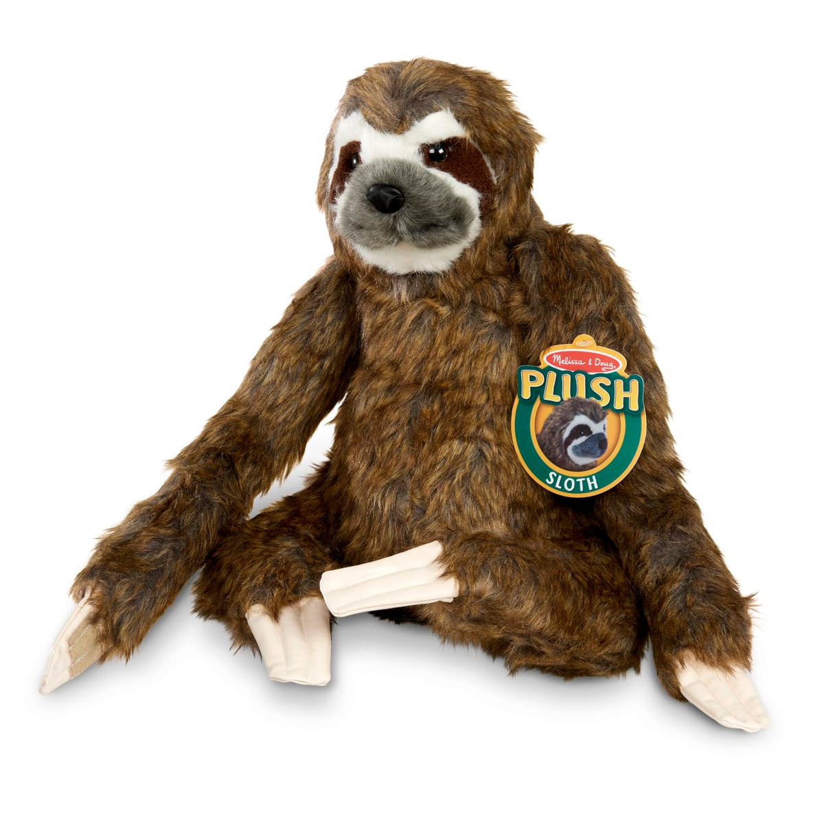 Lifelike Plush Sloth V1