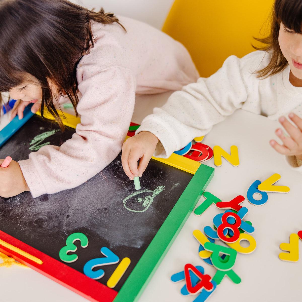 Magnetic Chalkboard & Dry-Erase Board (Uppercase) A3