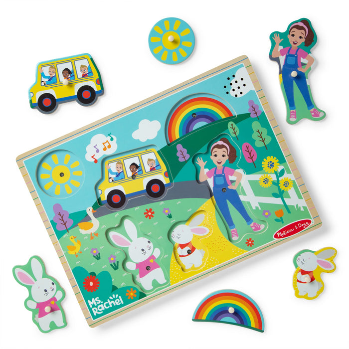 Ms. Rachel™ Wooden Song Puzzle – 6 Pieces L1