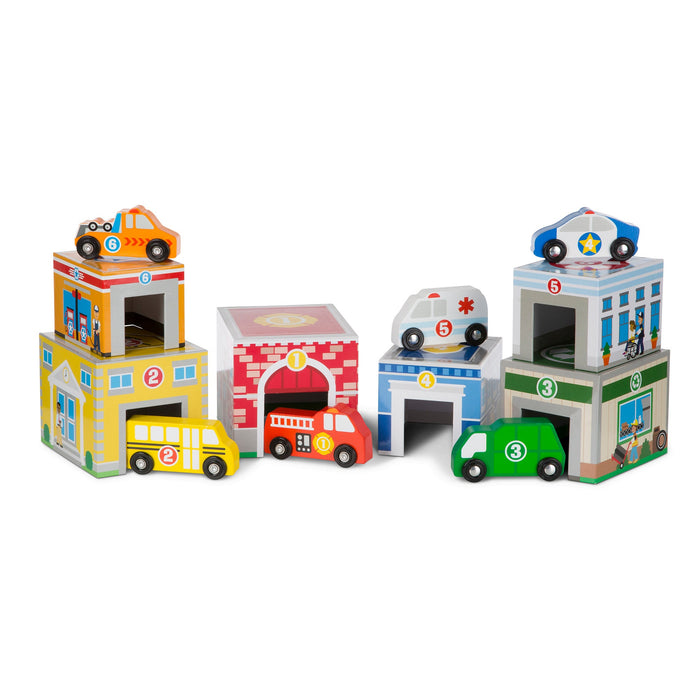 Nesting & Sorting Buildings & Vehicles H9