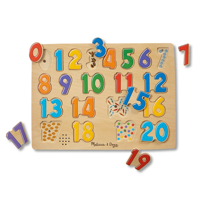 Numbers Sound Puzzle - 21 Pieces M1