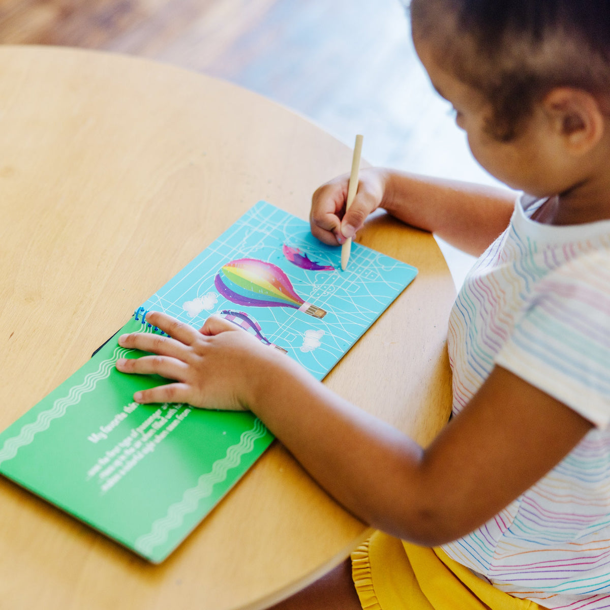 On the Go Scratch Art Picture Reveal Pad - Favorite Things K0