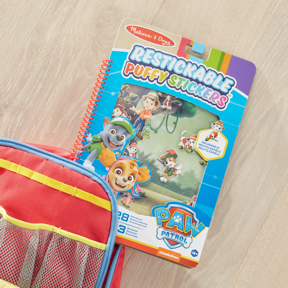 PAW Patrol Restickable Puffy Stickers - Jungle J7