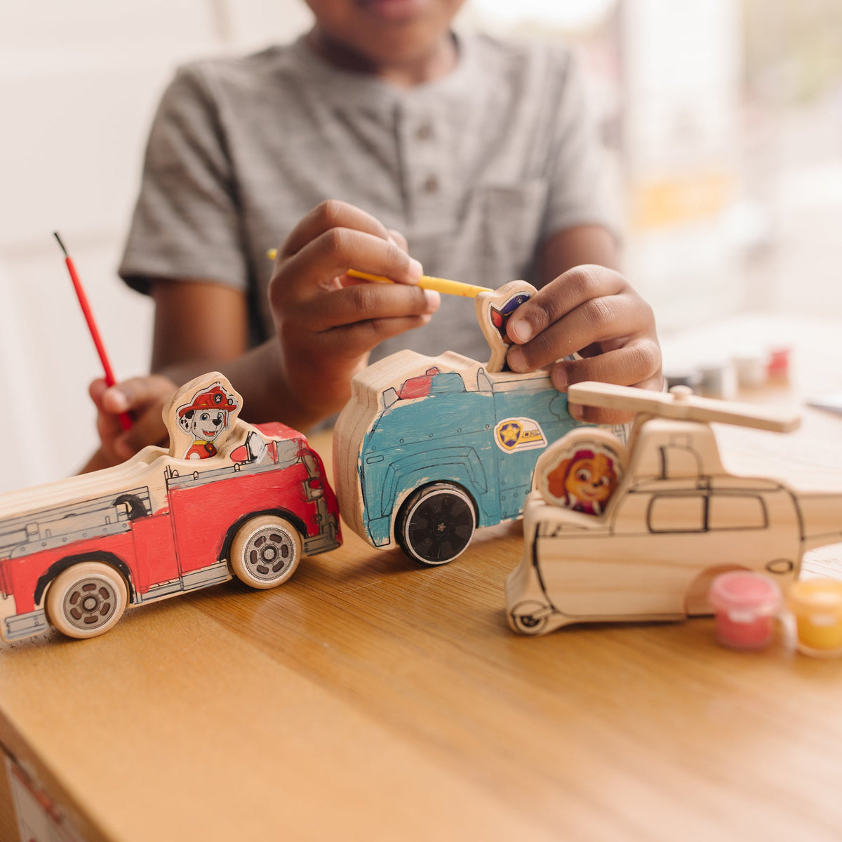PAW Patrol Wooden Craft Kit - Vehicles M1