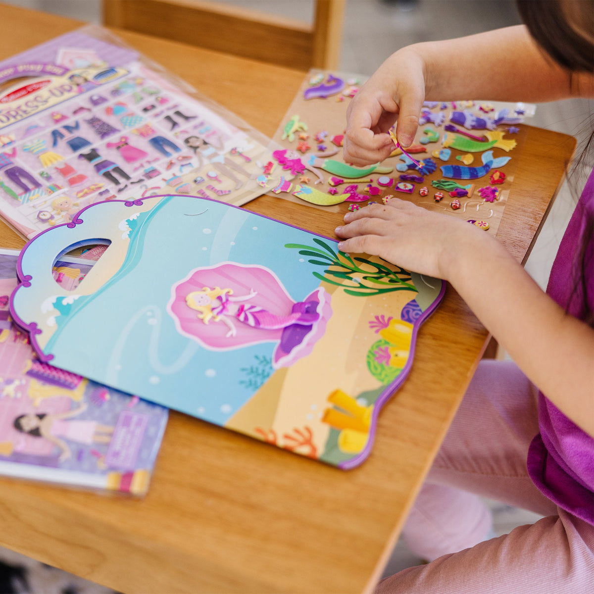 Puffy Sticker Bundle - Dress-Up, Princess and Mermaid A0