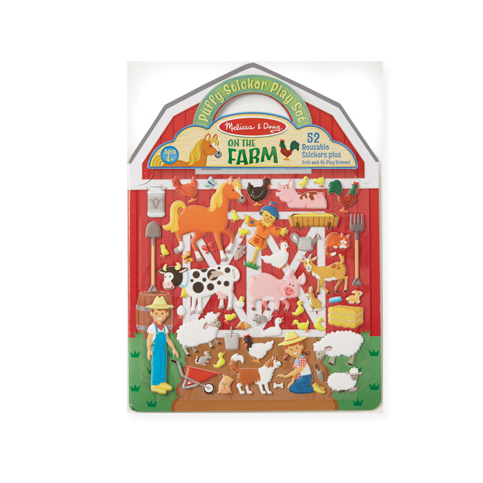 Puffy Sticker Play Set - On the Farm Q6