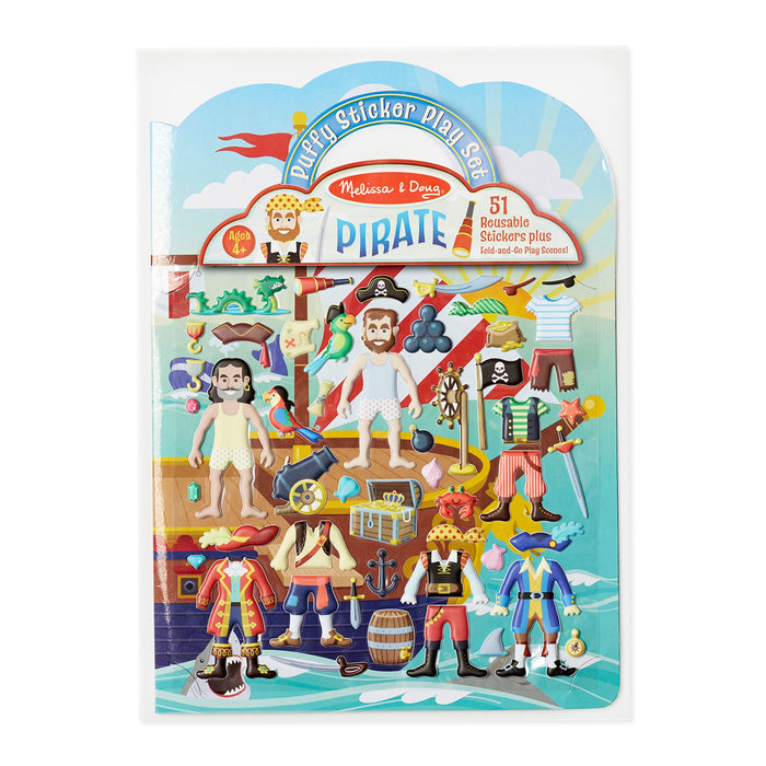 Puffy Sticker Play Set - Pirate L5