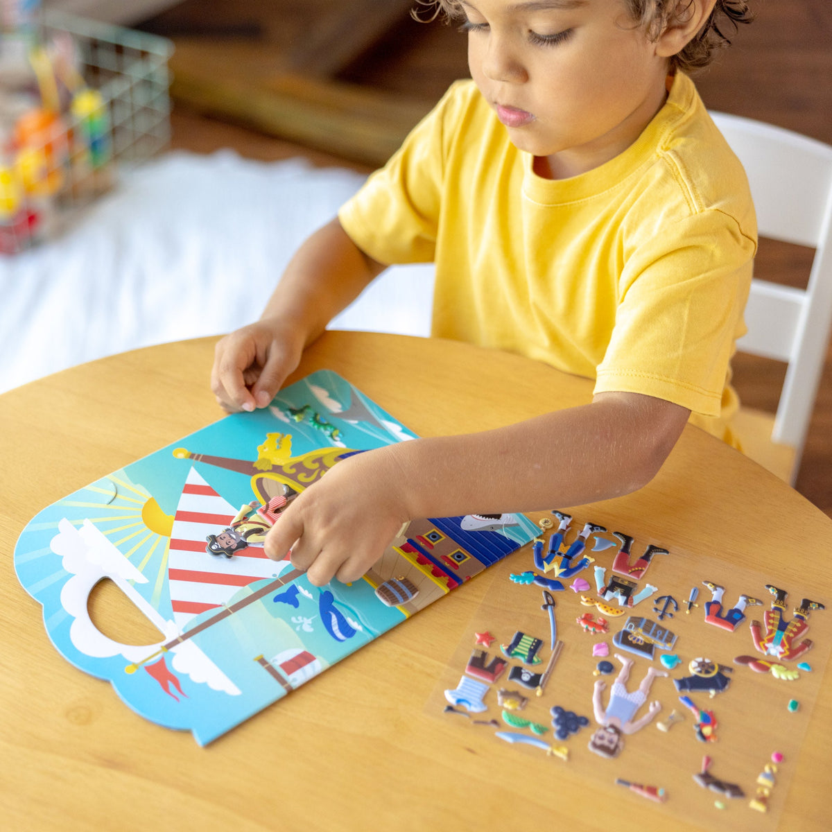 Puffy Sticker Play Set - Pirate L5