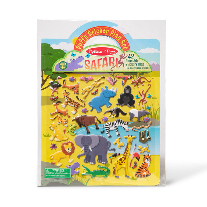 Puffy Sticker Play Set - Safari L9