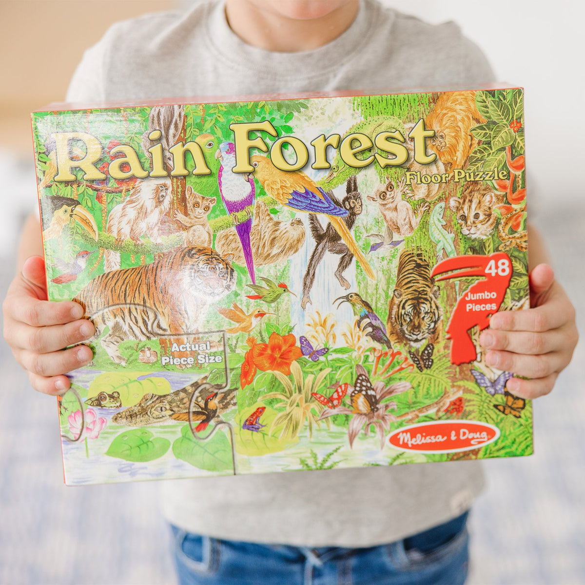 Rainforest Floor Puzzle - 48 Pieces H7