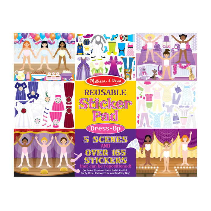 Reusable Sticker Pad - Dress-Up G0
