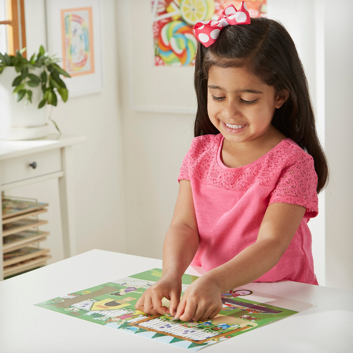 Reusable Sticker Pad - Play House! J9