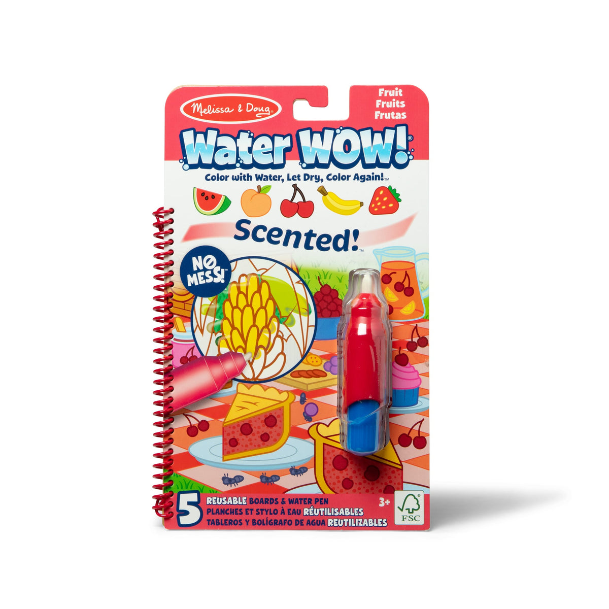 Scented Water WOW! Water-Reveal Pad - Fruit D0