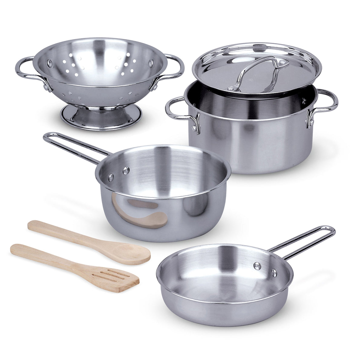 Stainless Steel Pots & Pans Play Set H1