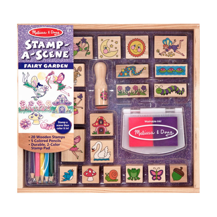 Stamp-a-Scene Fairy Garden K5