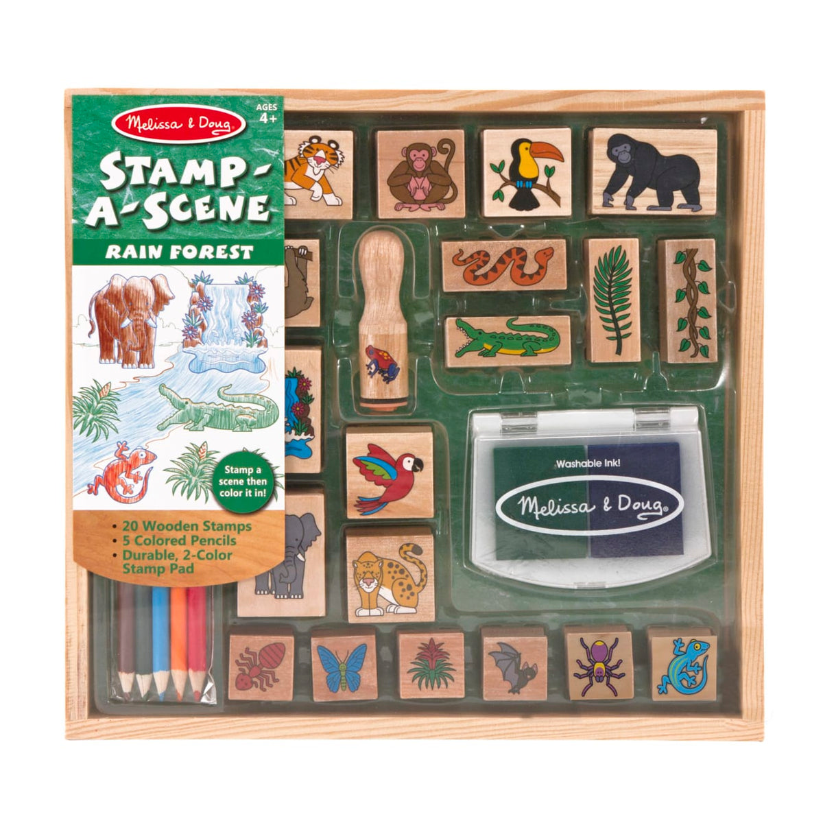 Stamp-a-Scene Rain Forest E0