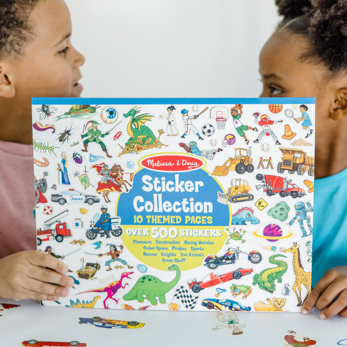 Sticker Collection - Dinosaurs, Vehicles, Space, and More Q5