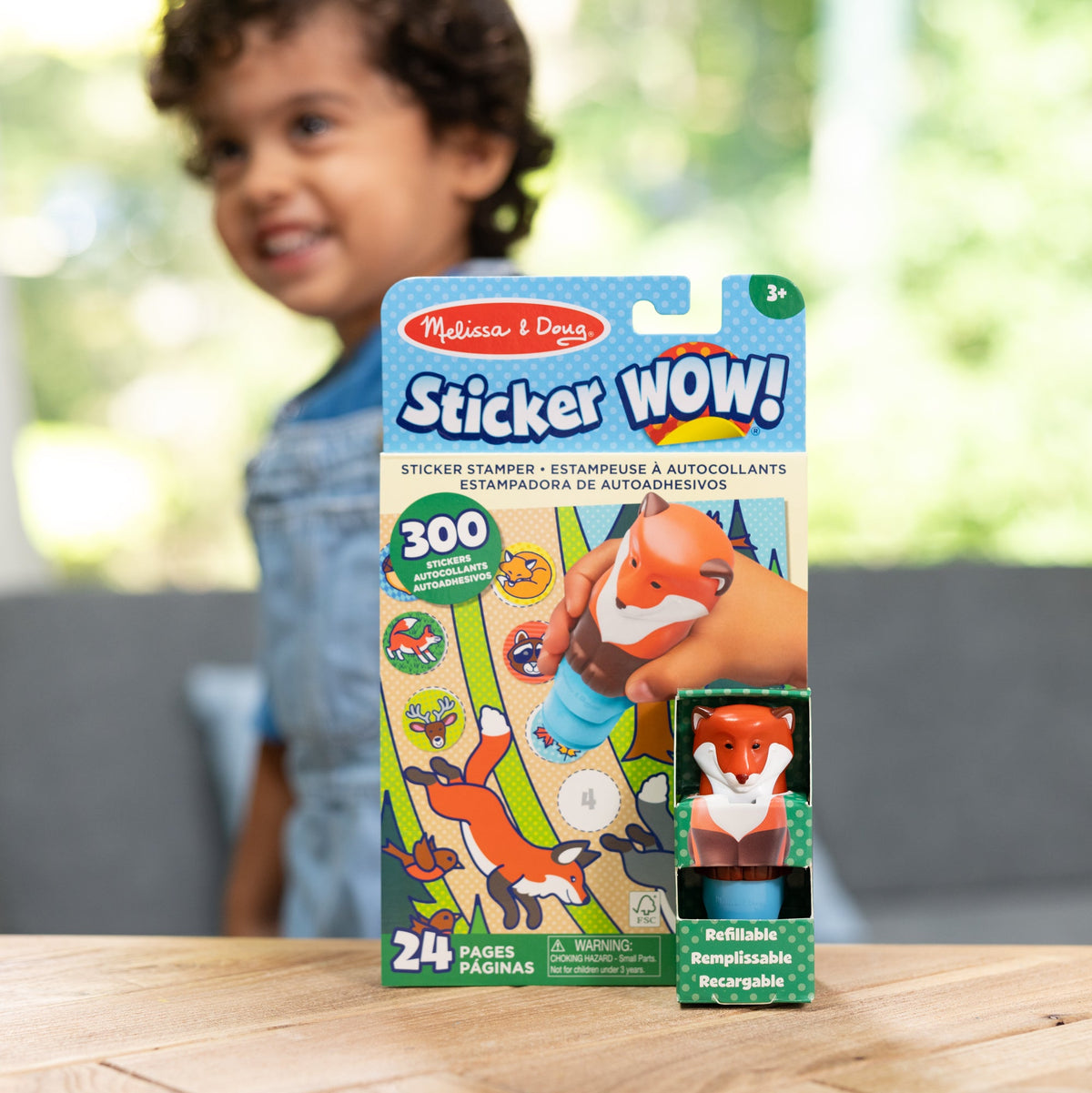 Sticker WOW!™ Activity Pad & Sticker Stamper - Fox Z1