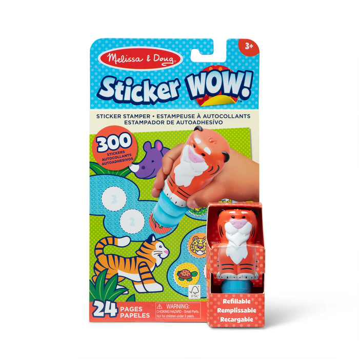 Sticker WOW!™ Activity Pad & Sticker Stamper - Tiger S7