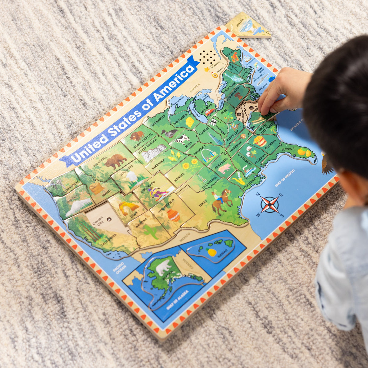 U.S.A. Sound Puzzle - 40 Pieces S5