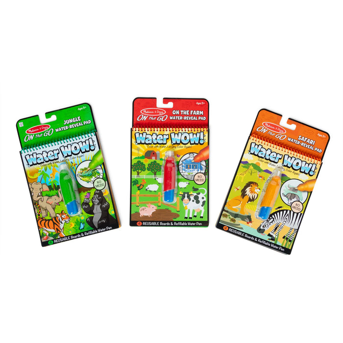 Water Wow! 3-Pack: Jungle, Safari, Farm L3
