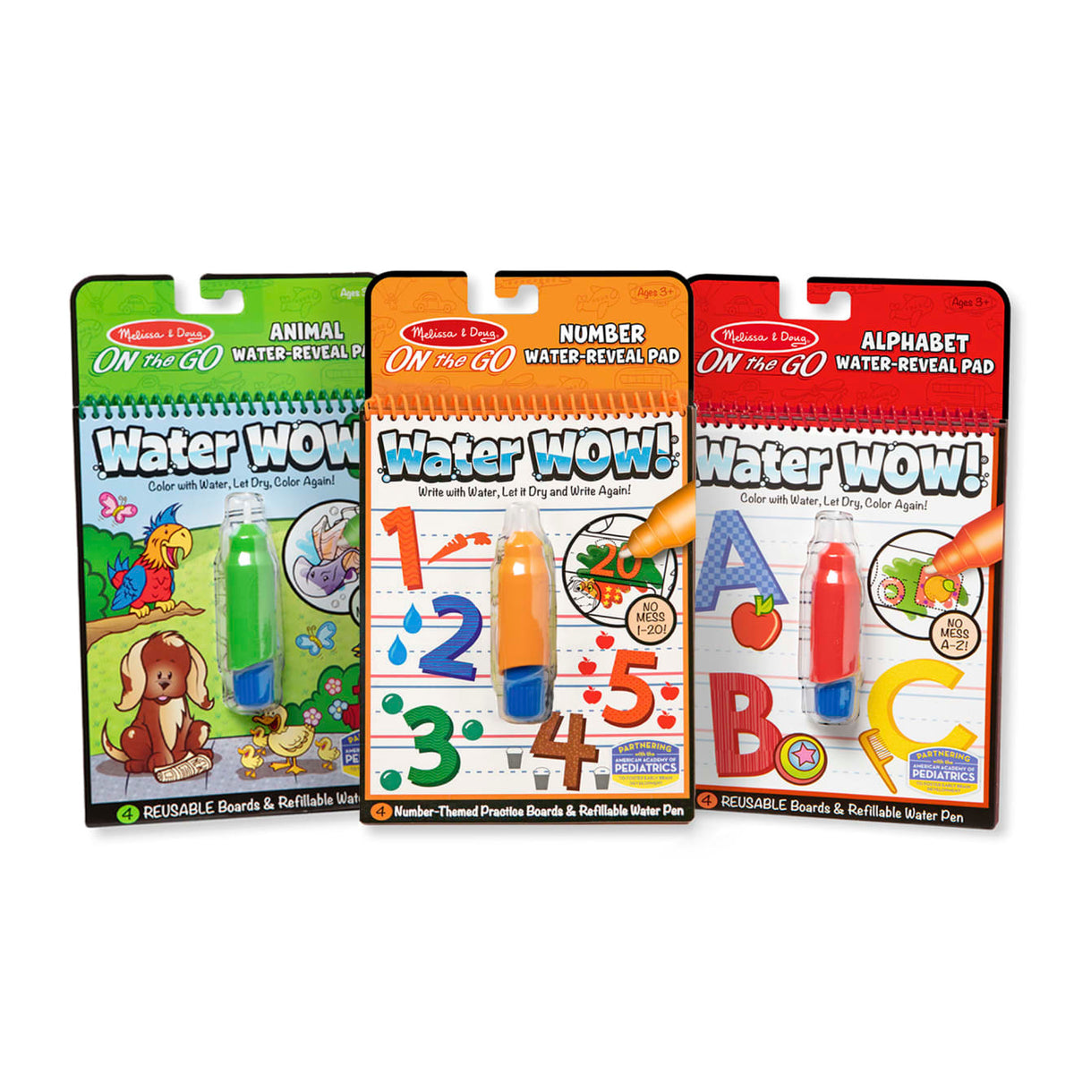 Water Wow Bundle - Animals, Alphabet & Numbers J6