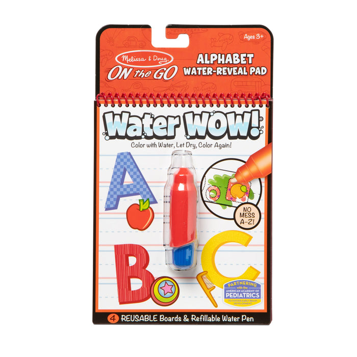Water Wow! Water-Reveal Activity Pad - Alphabet W8
