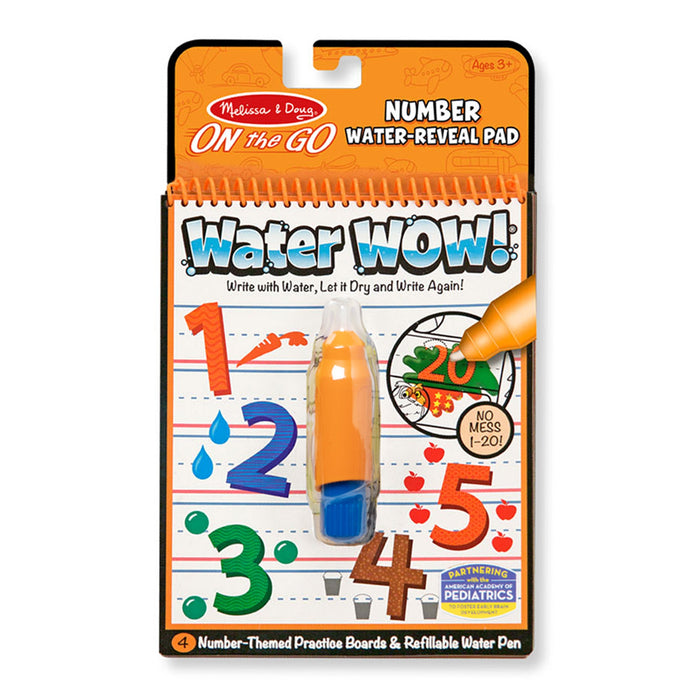Water Wow! Water-Reveal Activity Pad - Numbers E2