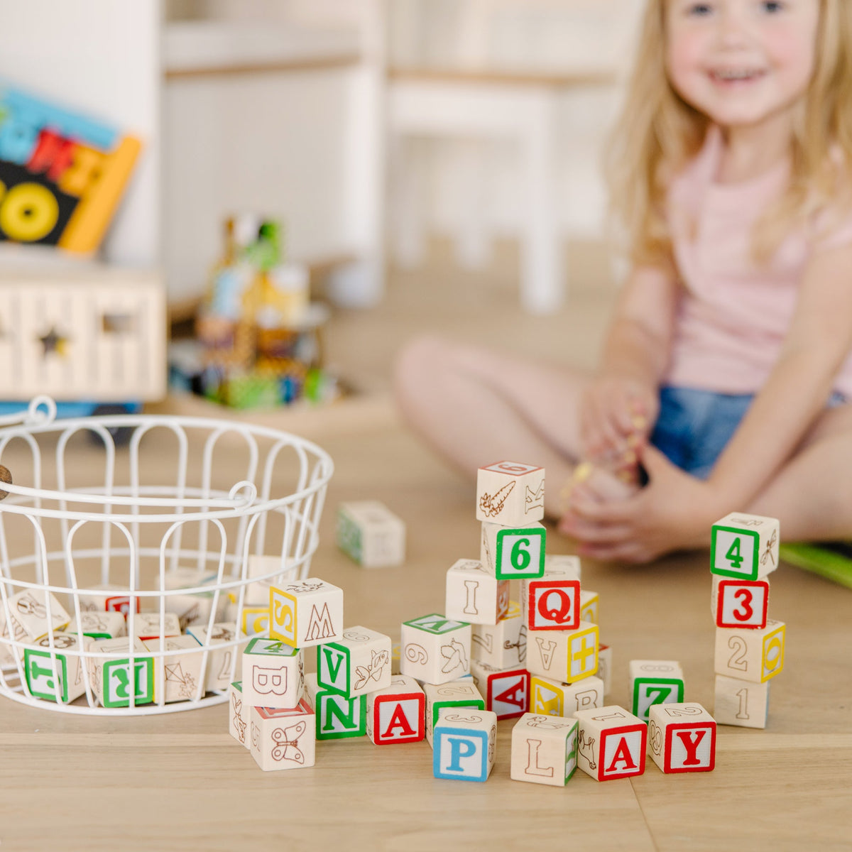 Wooden ABC/123 Blocks R3