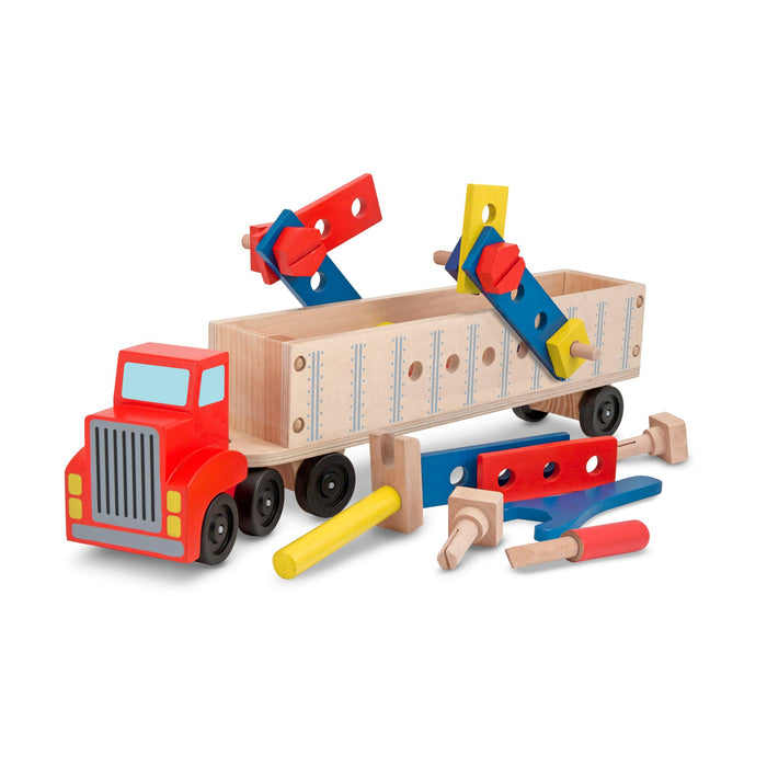 Wooden Big Rig Building Set S1