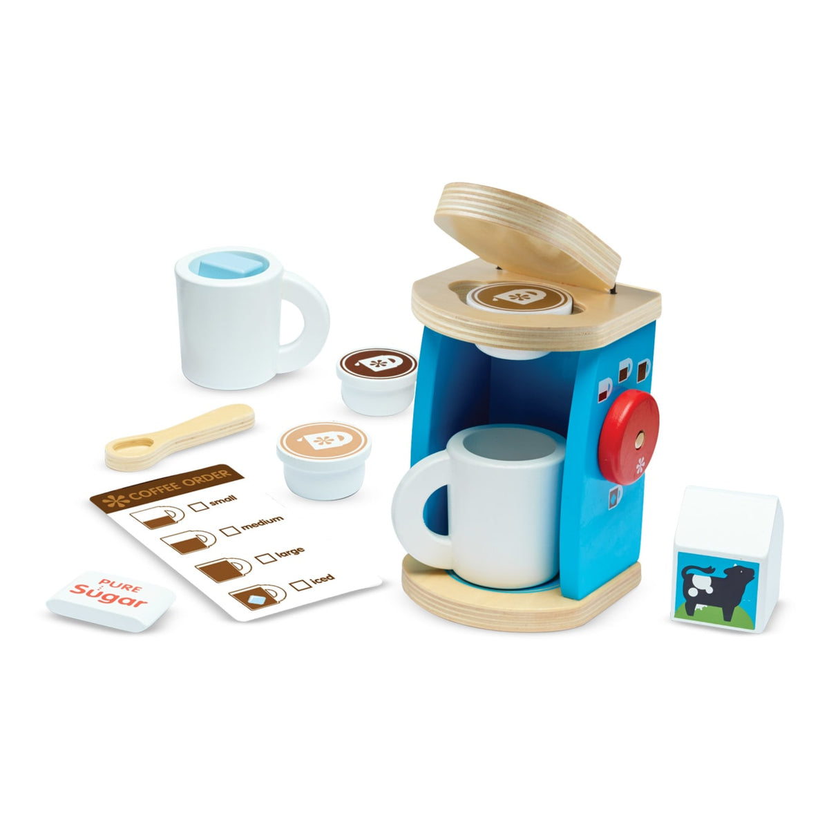 Wooden Brew & Serve Coffee Set M7