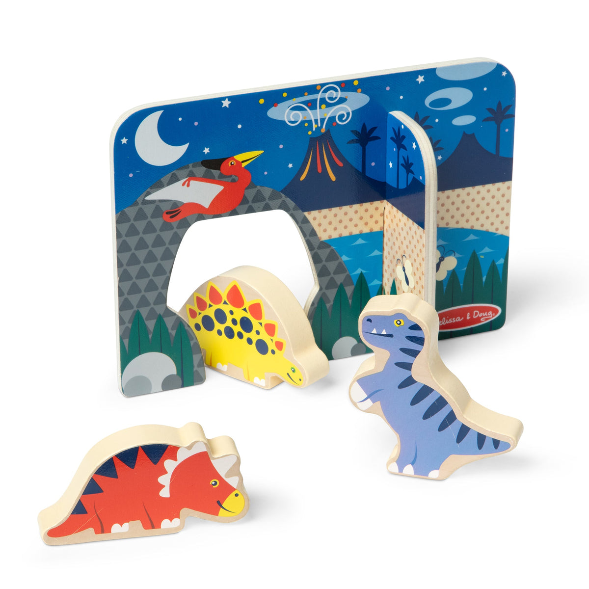 Wooden Dinosaurs Play Set T3