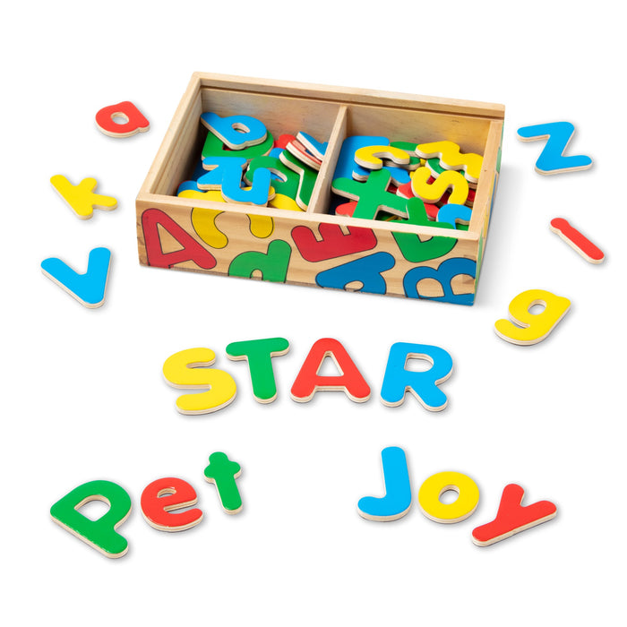 Wooden Letter Alphabet Magnets Q3