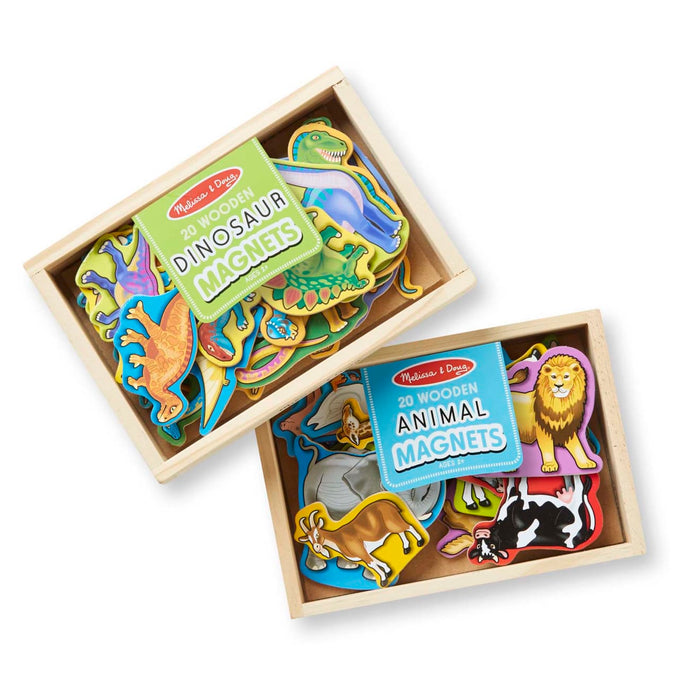Wooden Magnets Bundle - Animals and Dinosaurs L6