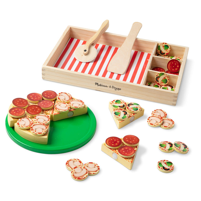 Wooden Pizza Party Play Set G3