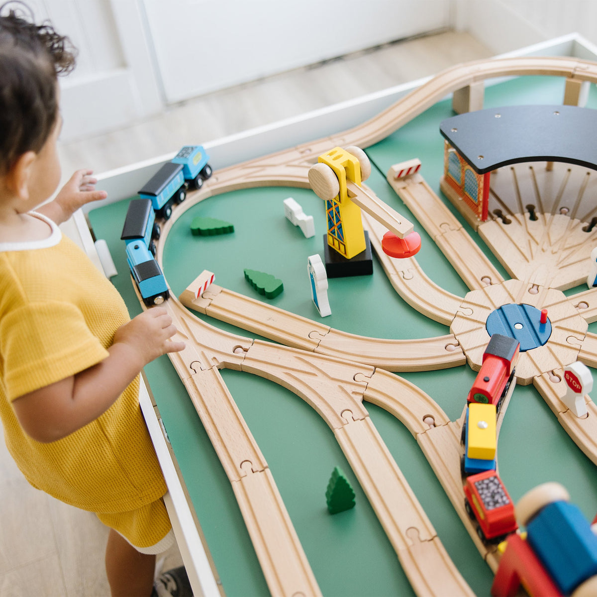 Wooden Railway Set J2